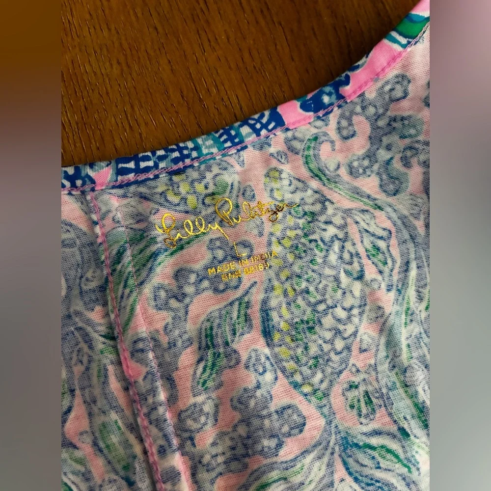 Lilly Pulitzer Lela Henley Tank Dress - Picture 3 of 4